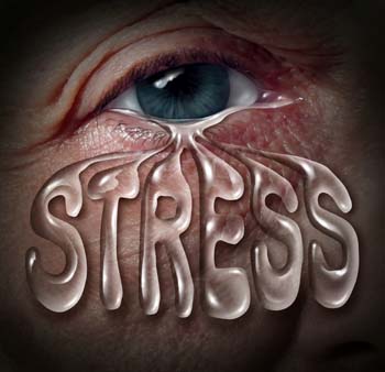 Bild von Stress kann sich auf die seelische Gesundheit auswirken